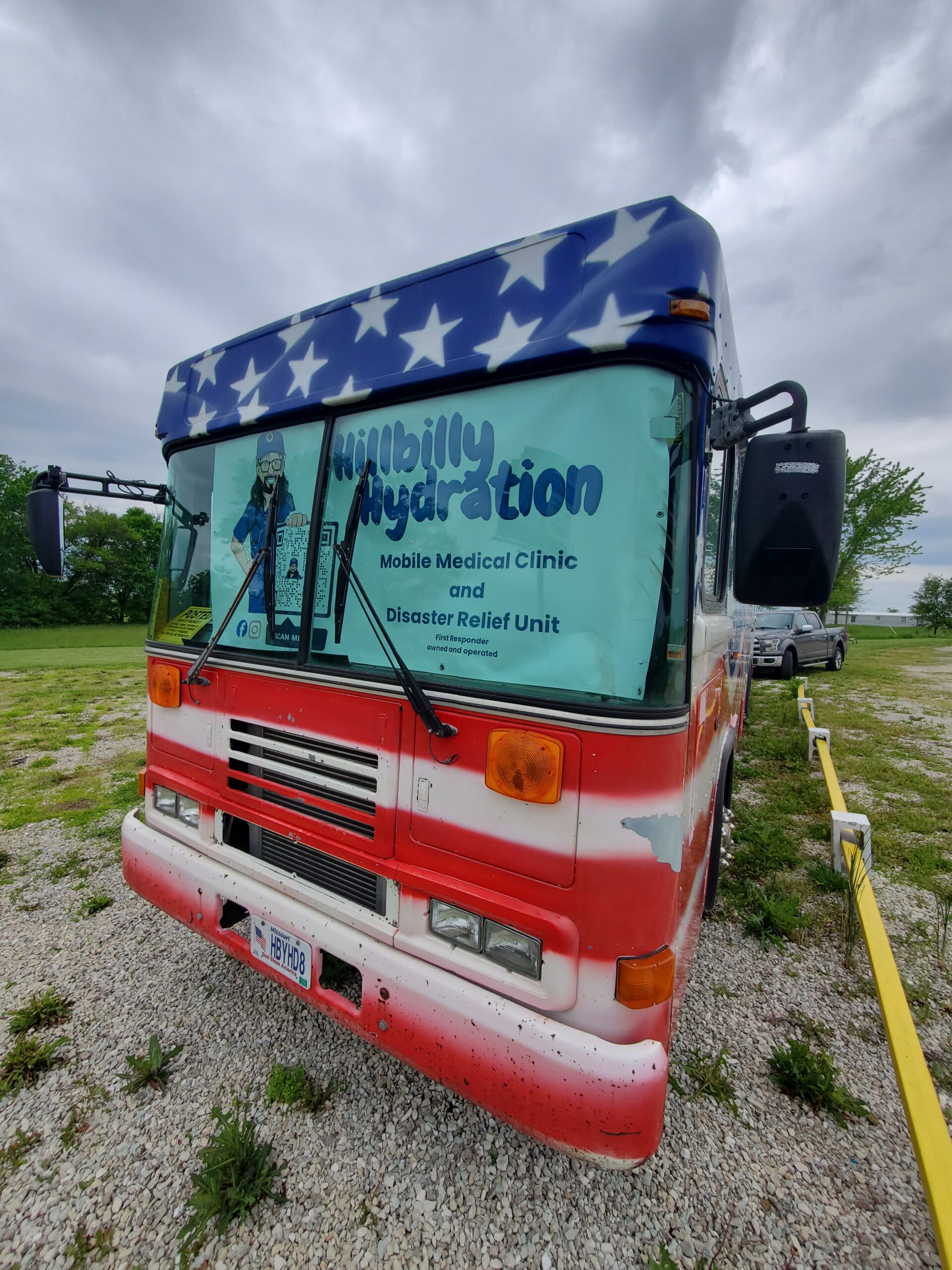 Hillbilly Hydration mobile unit ready for service in Mid-Missouri